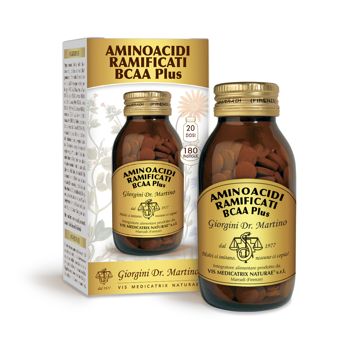 AMINOACIDI RAMIFICATI BCAA PLUS - VITAMINSPORT 400 PASTIGLIE - Giorgini