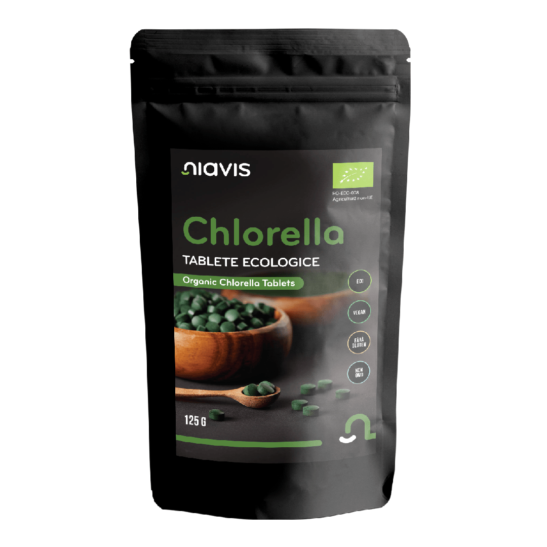 Chlorella Tablete Ecologice/Bio 125g
