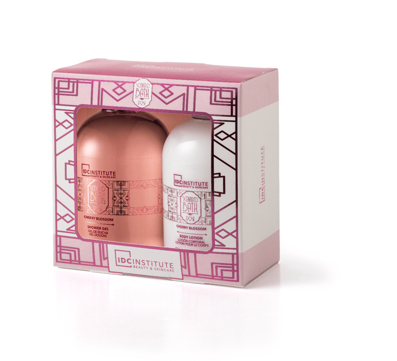 Set de baie Scented Rose Duo, 2 piese, IDC Institute