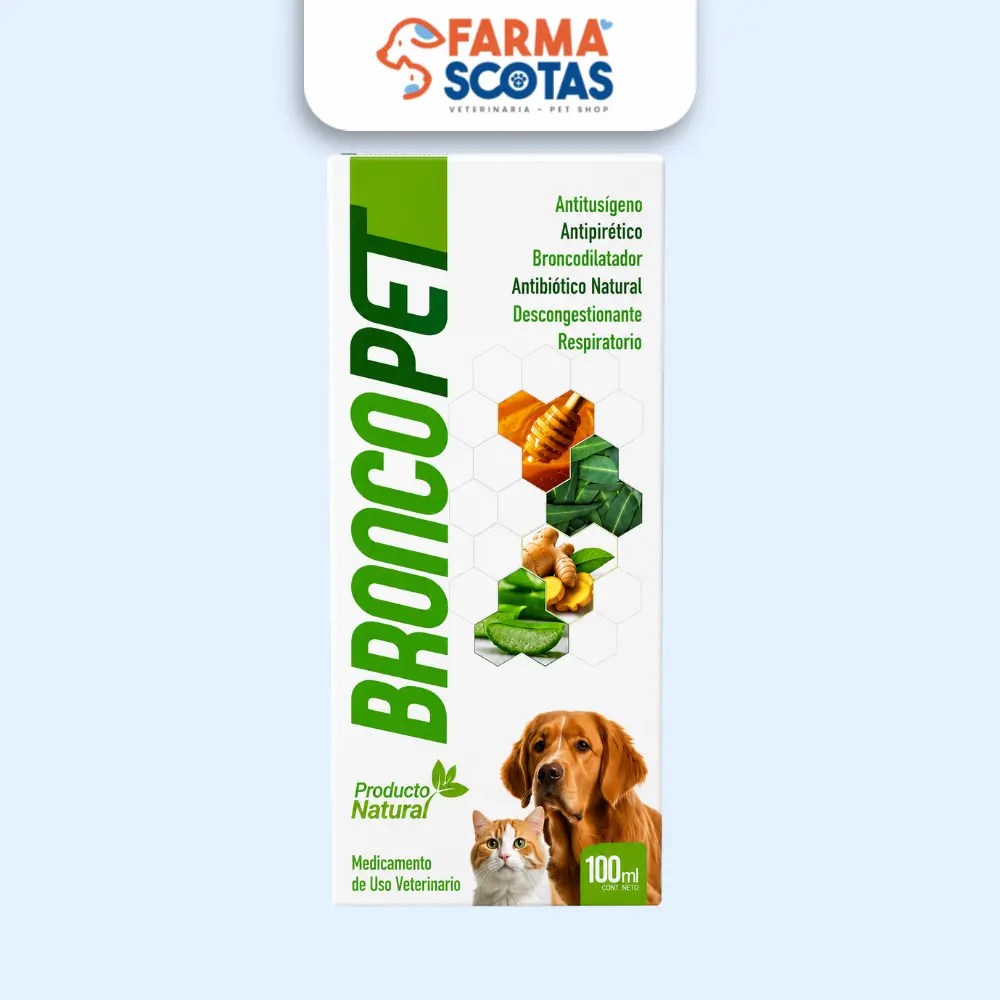 Broncopet 100 ml para perros y gatos en Farmascotas.pe