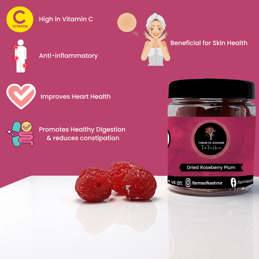 Buy Premium Dried Roseberry Online from Farms of Kashmir Farms Of Kashmir