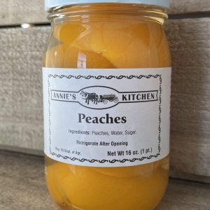 Annie’s Kitchen Yellow Peaches Pint