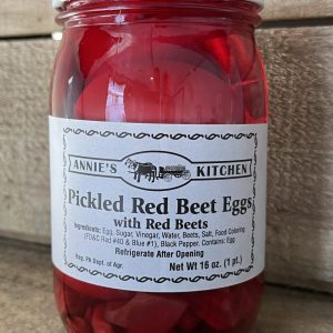 Annie’s Kitchen Pickled Red Beet Egg pint