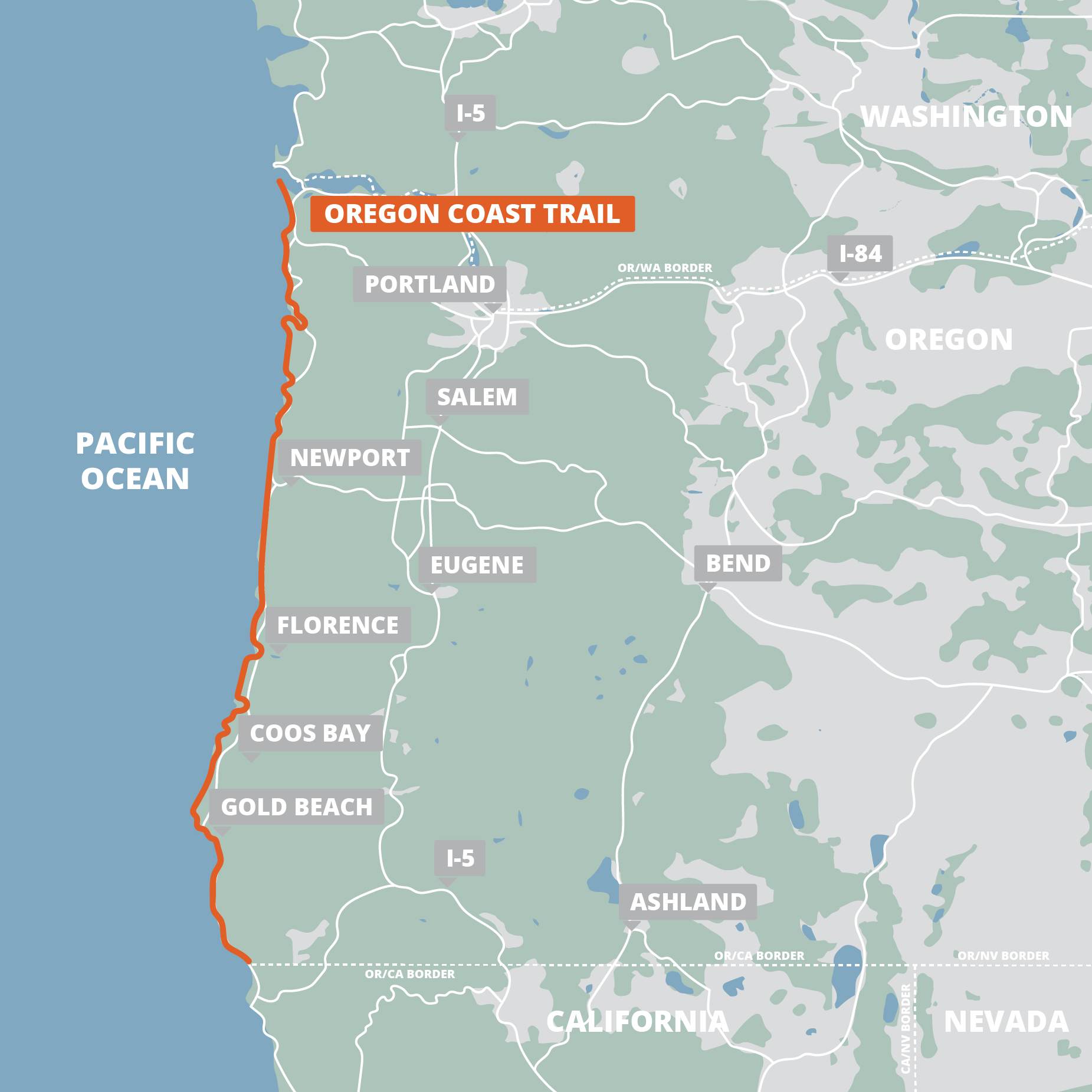 Oregon Coast Trail 2025 2025 S 11 Best Small Towns To Visit In Oregon Oregon Coast Trail Map Mobile 