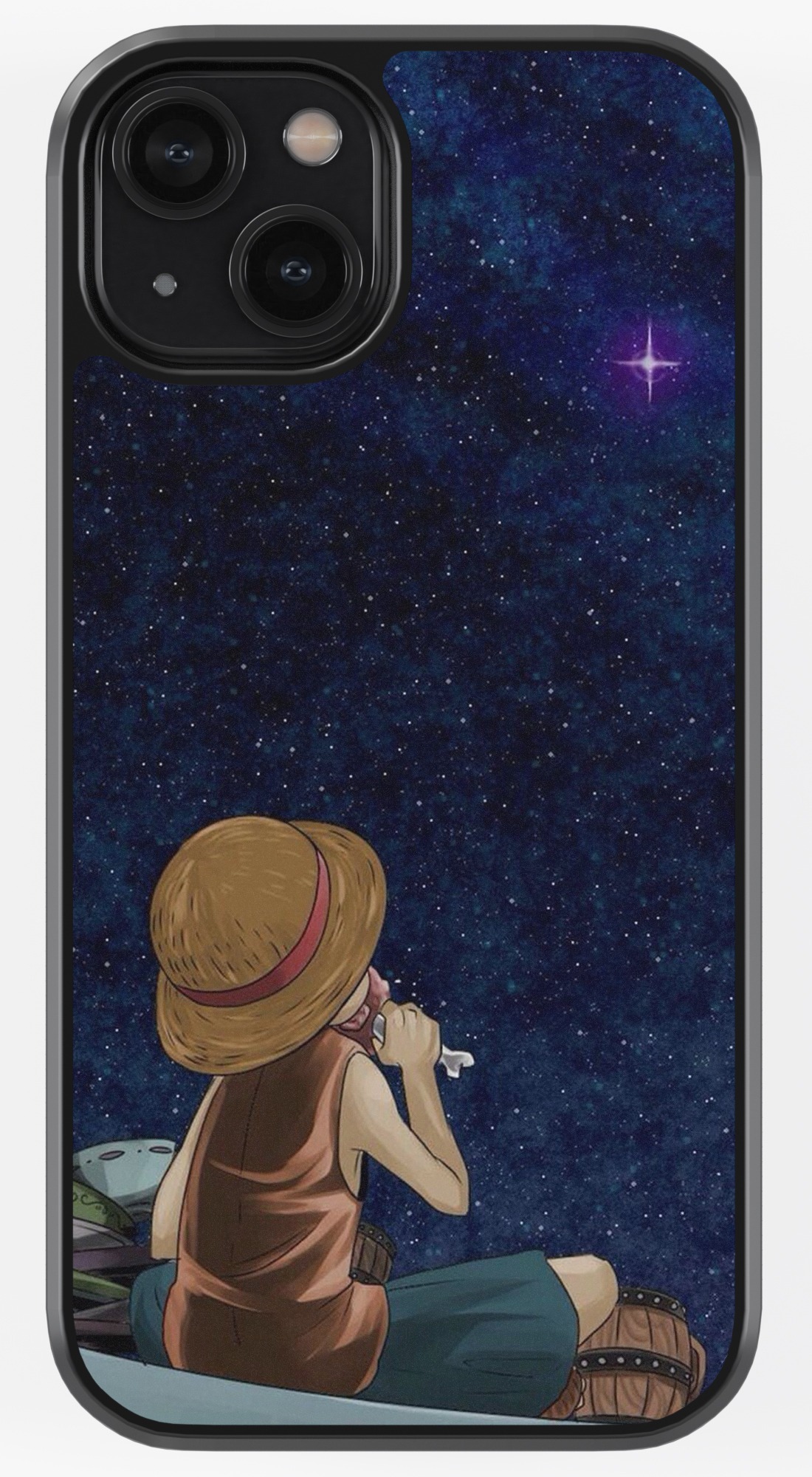 Luffy Art TPU Metal Case