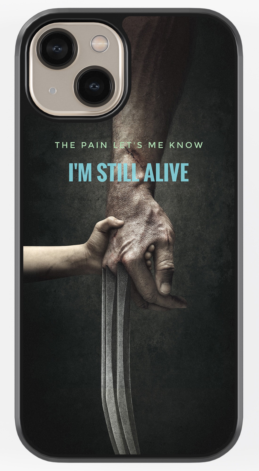I'm Still Alive TPU Metal Case