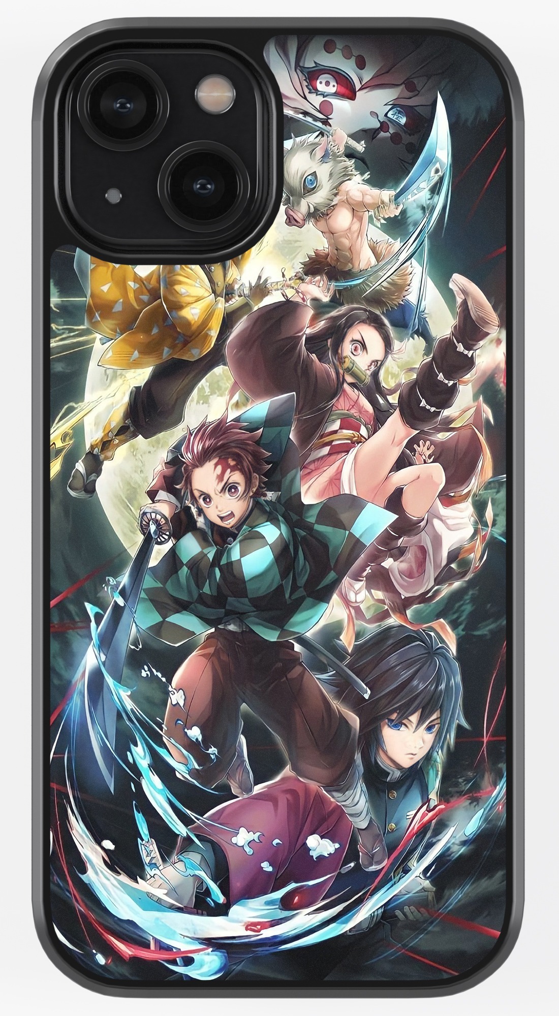 Demon Slayer Kimetsu no Yaiba TPU Metal Case