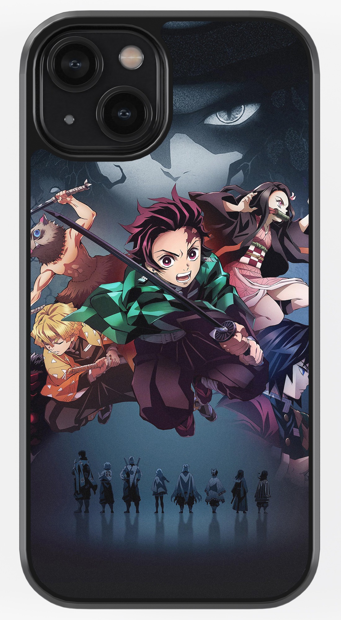 Demon Slayer Team TPU Metal Case