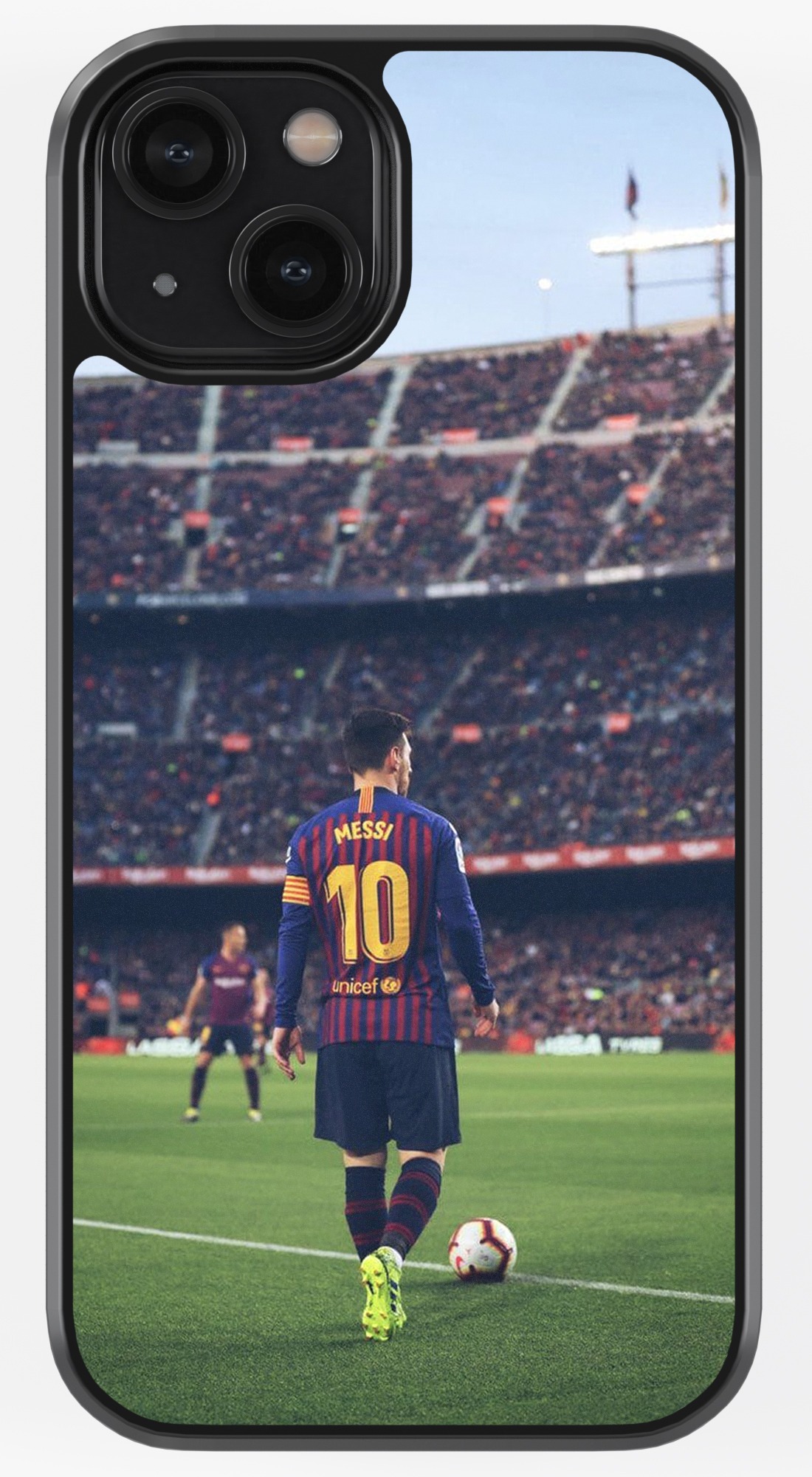 M10 Barca Legend TPU Metal Case