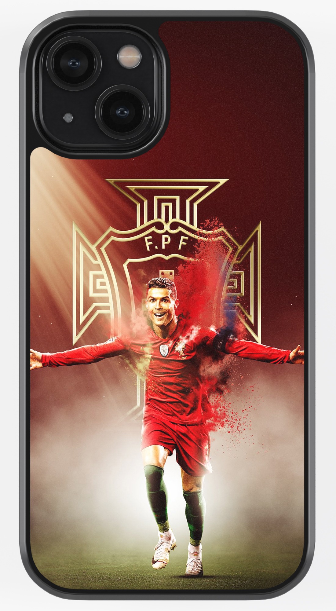 CR7 Portugal TPU Metal Case