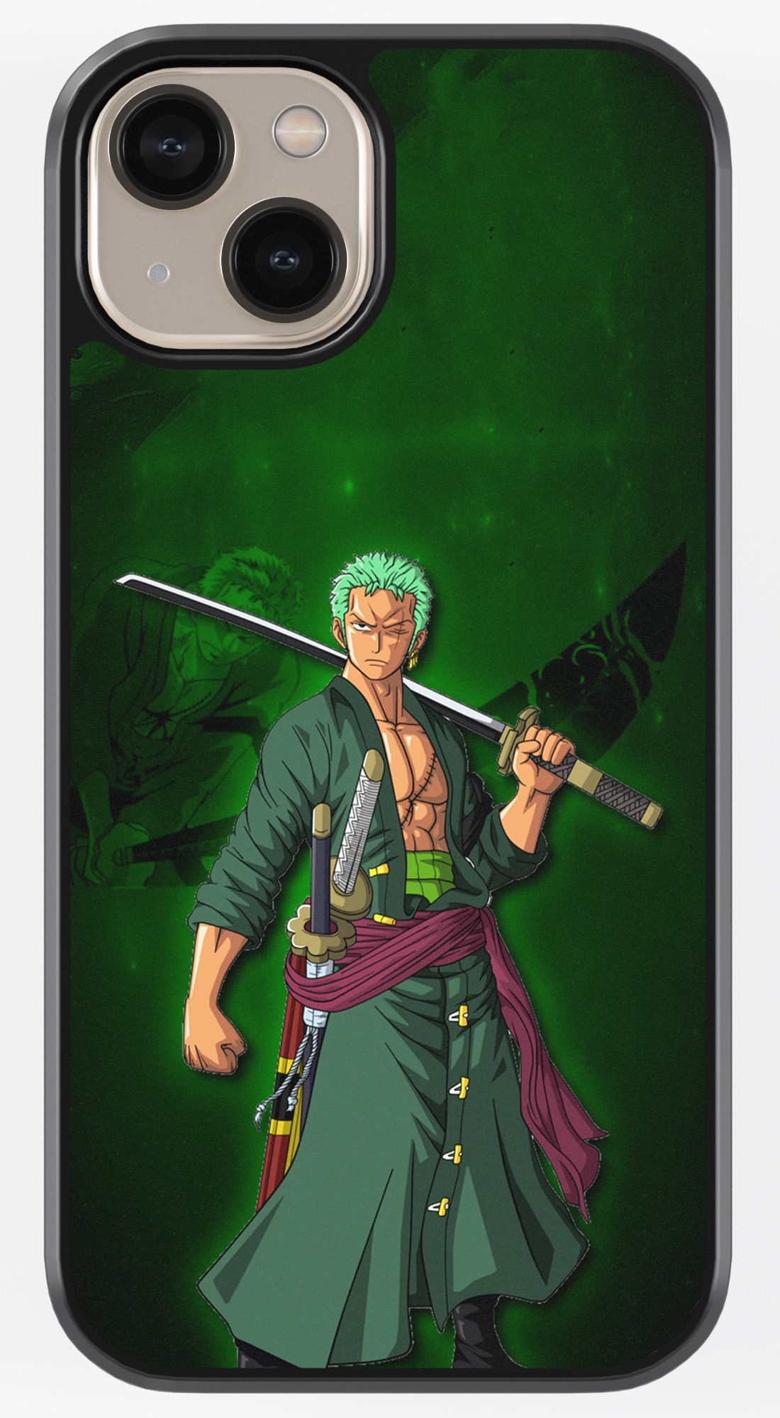 Roronoa Zoro Swords TPU Metal Case