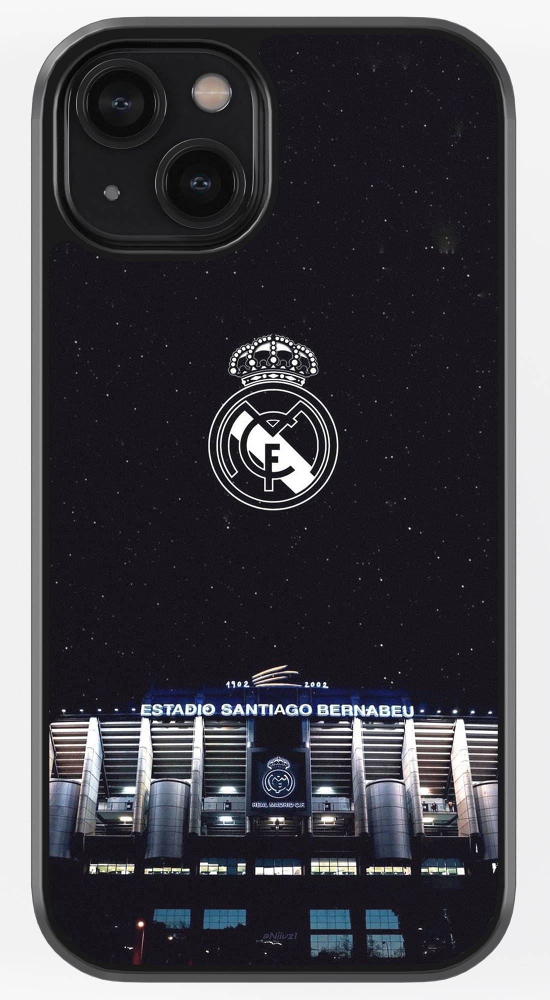 Real Madrid Bernabeu TPU Metal Case