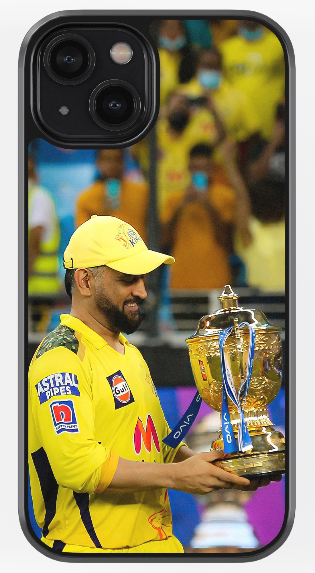 Thala With A Trophy TPU Metal Case