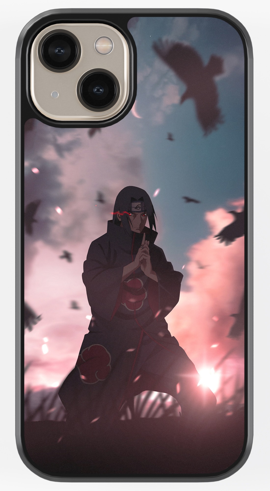 Itachi Uchiha Genjutsu TPU Metal Case