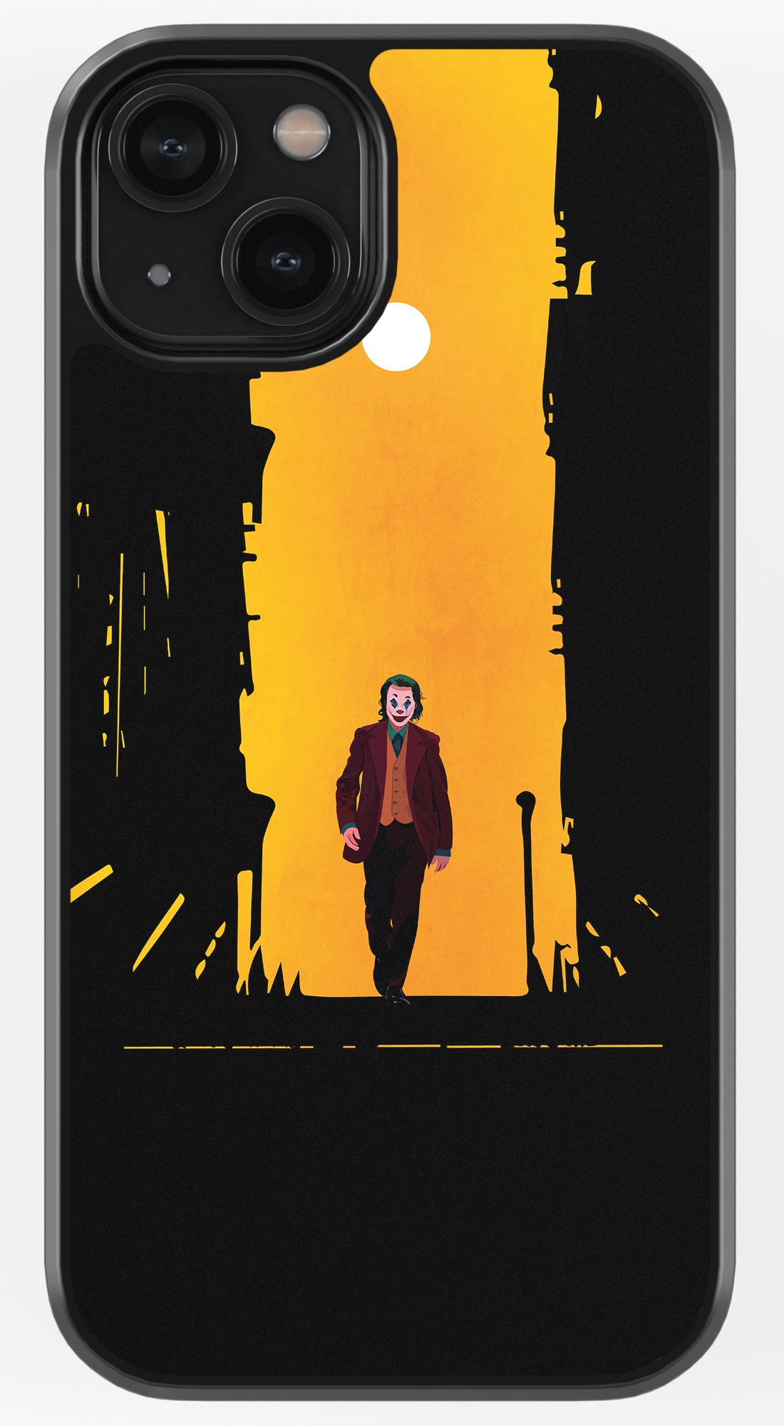 Joker Alone Walk TPU Metal Case