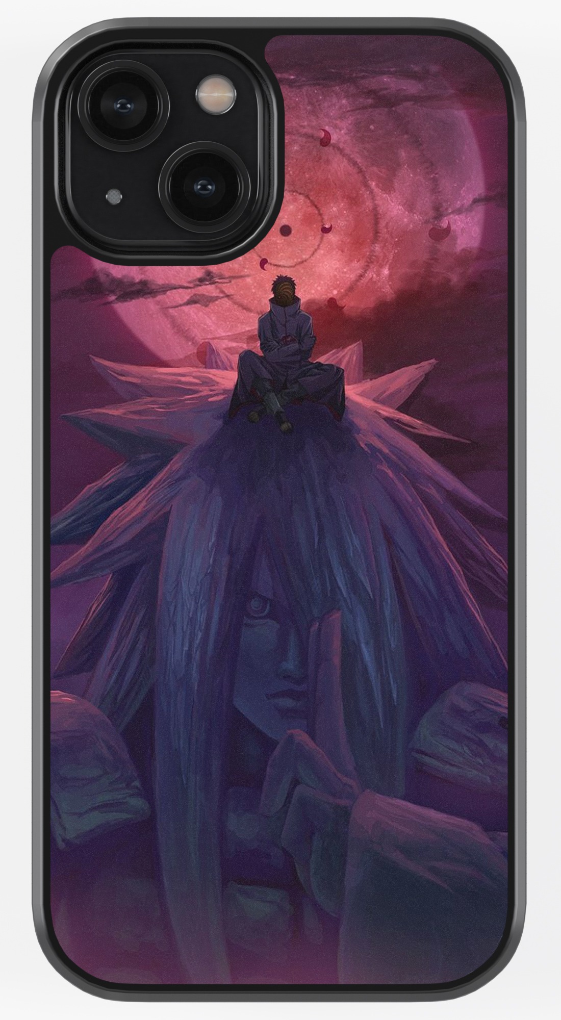 Madara Obito TPU Metal Case