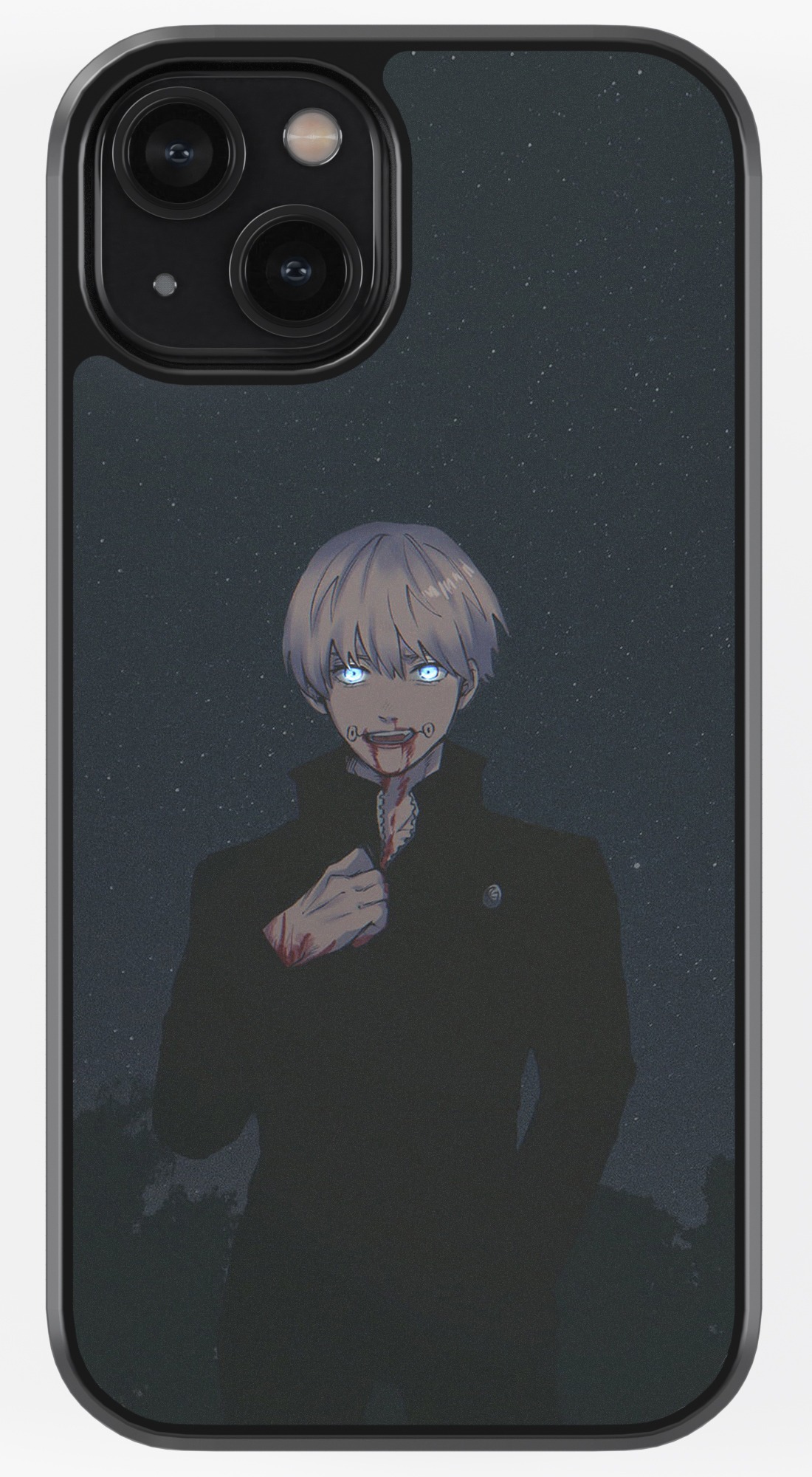 Toge Inumaki Bleeding Art TPU Metal Case