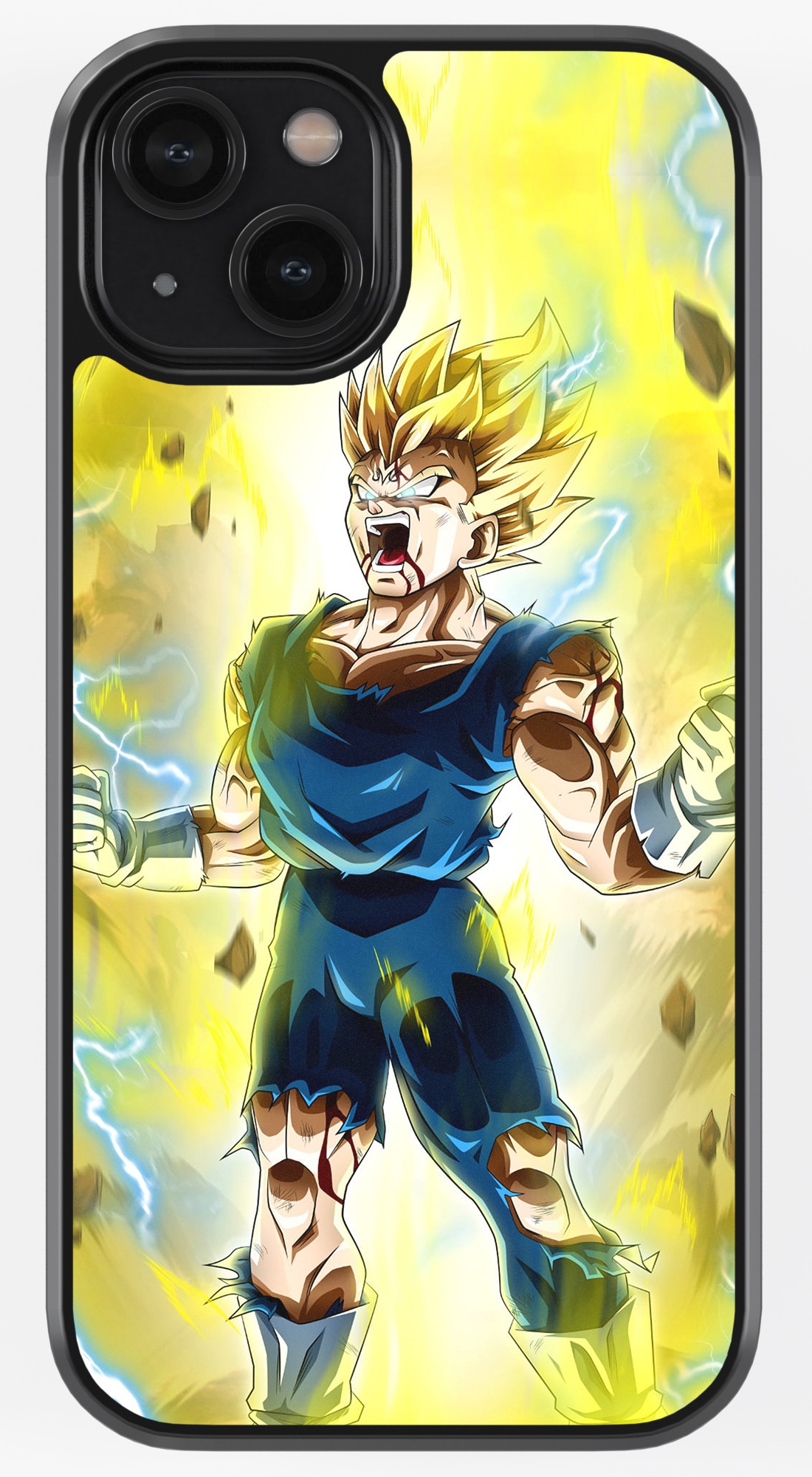 Majin Vegeta SSJ TPU Metal Case
