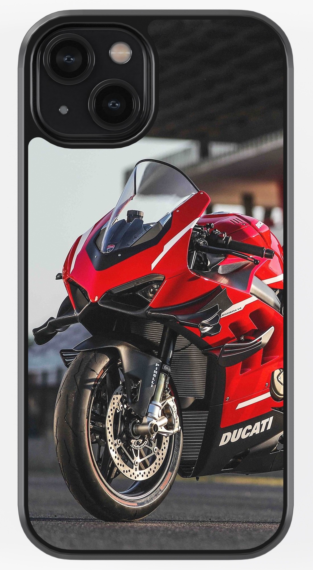 The Red Devil TPU Metal Case