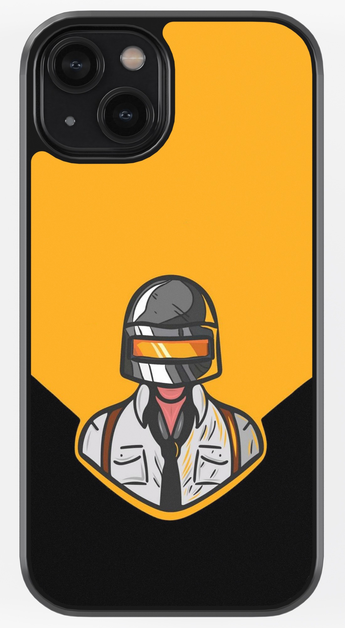 PUBG Game Character TPU Metal Case