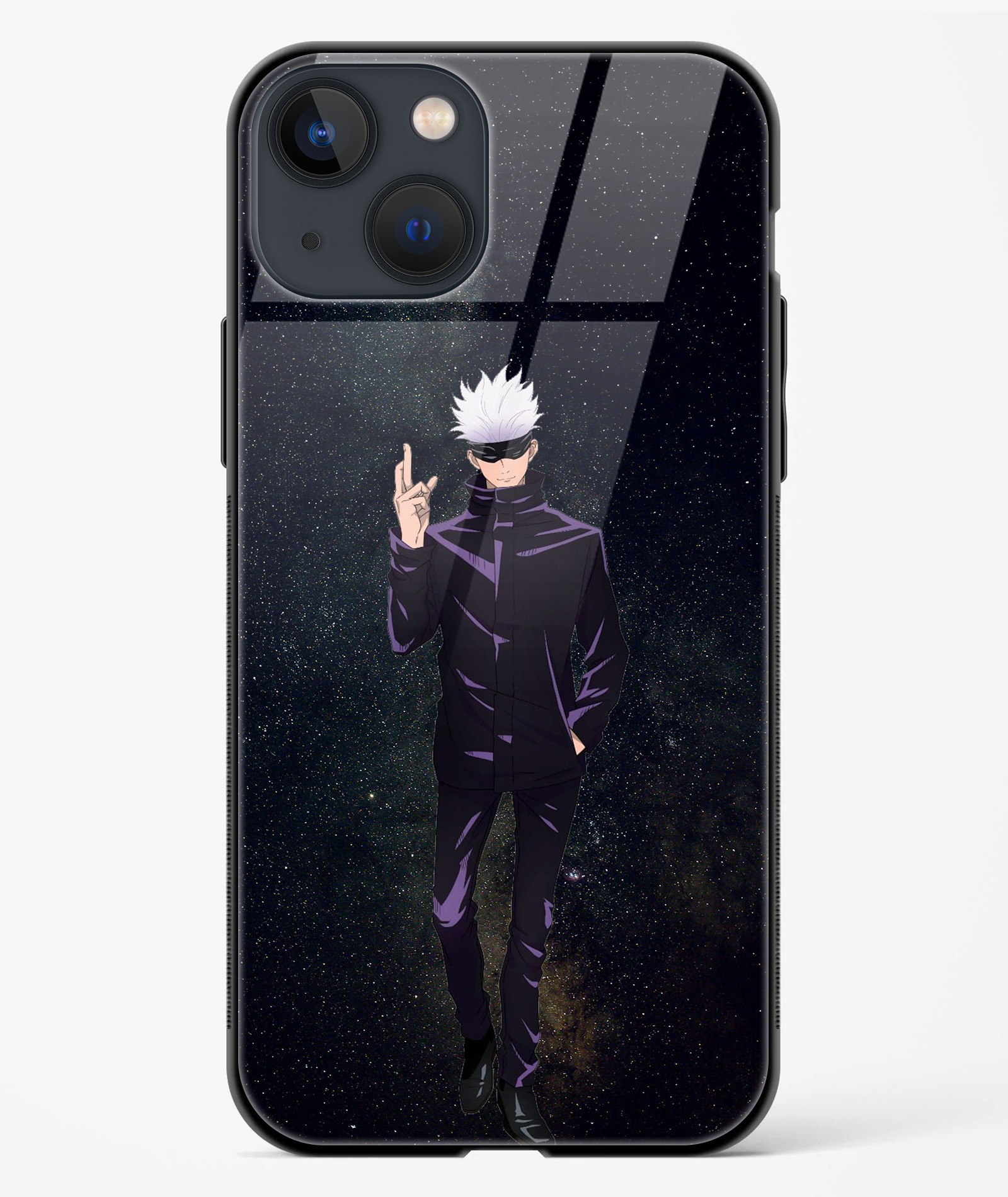 Satoru Gojo Space TPU Glass Case