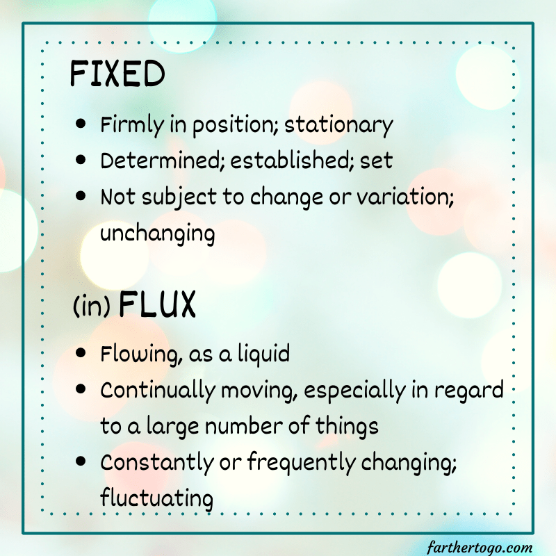 Fixed - Farther to Go!