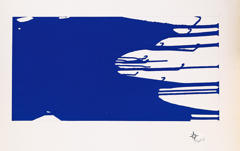 13 December 2010 Yves Klein Selected Paintings Essay Farticulate
