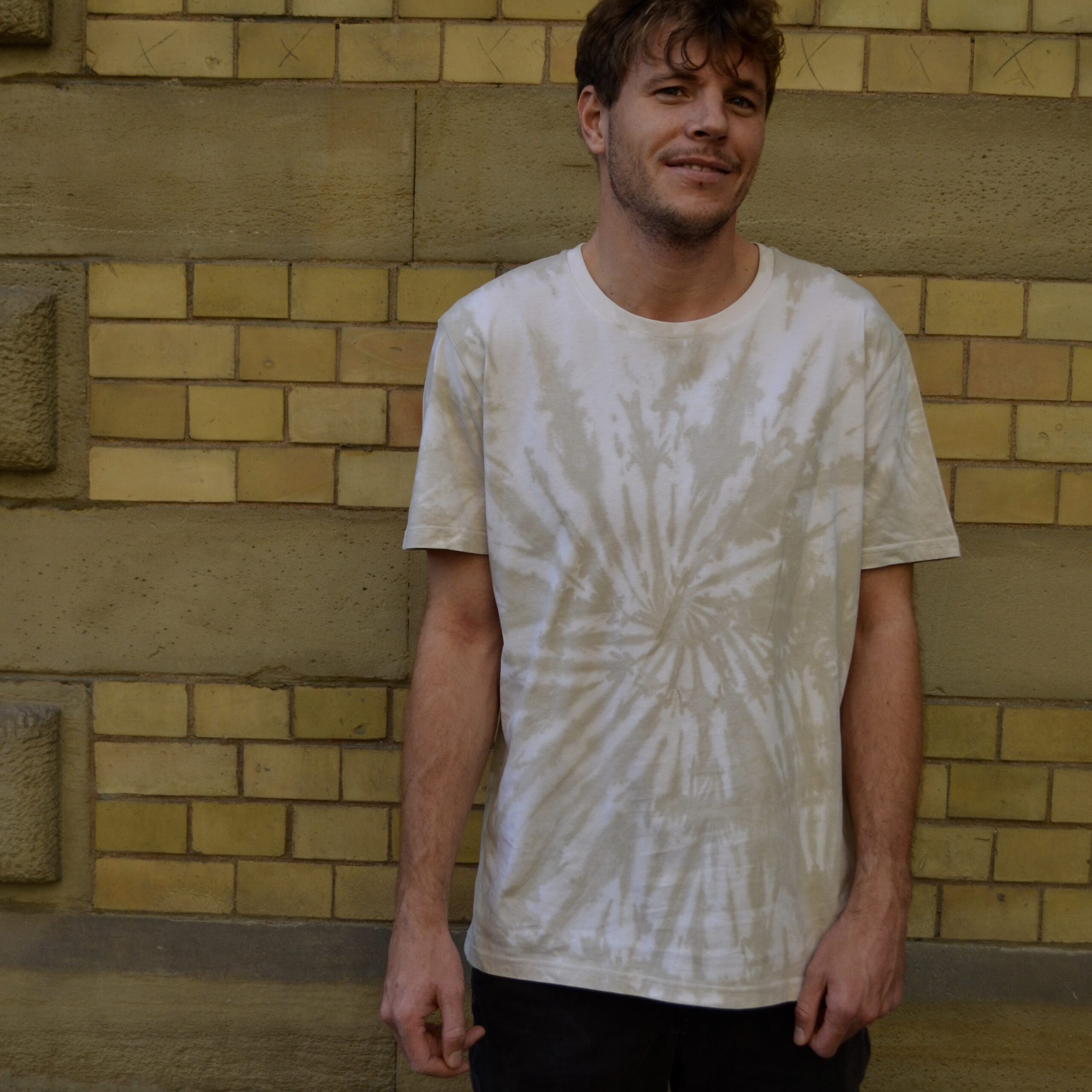 Batik / Tie-Dye Tee Desert - Handmade, Organic