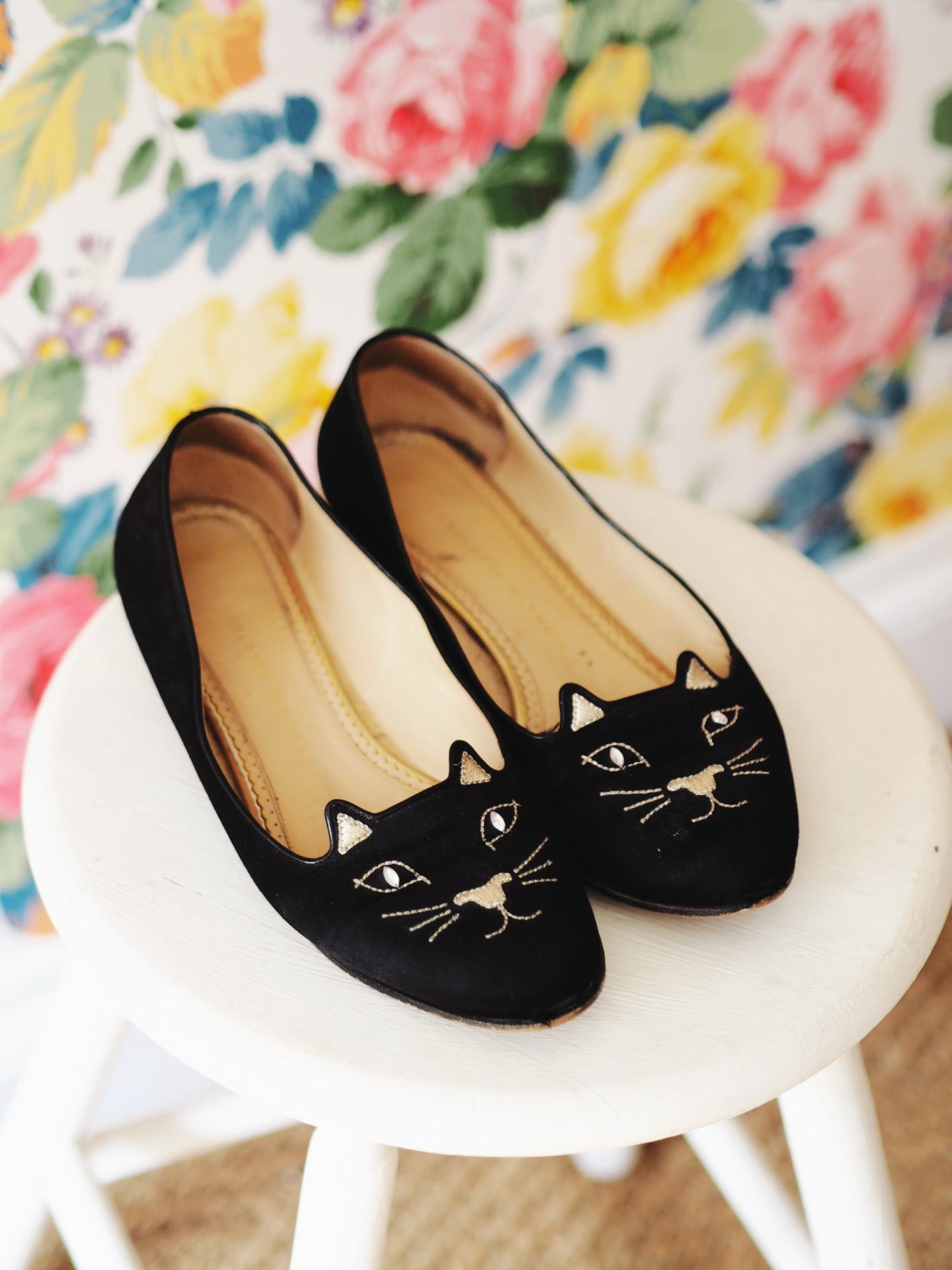 新品未使用⭐︎シャーロットオリンピア　KITTY FLATS キティ フラット CHARLOTTE OLYMPIAシャーロットオリンピアKITTY FLAT シャーロット