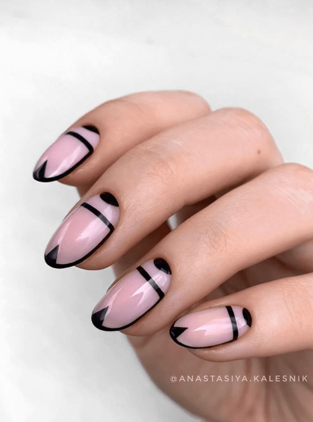 35 pretty natural short almond nails design this summer