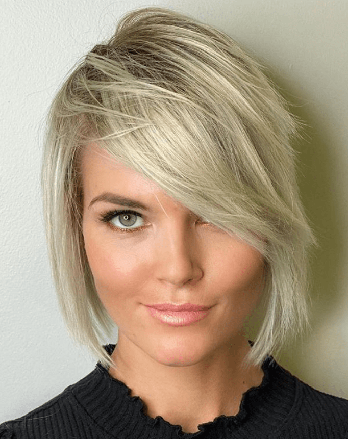 21 trendy short bob haircut design for thick hair