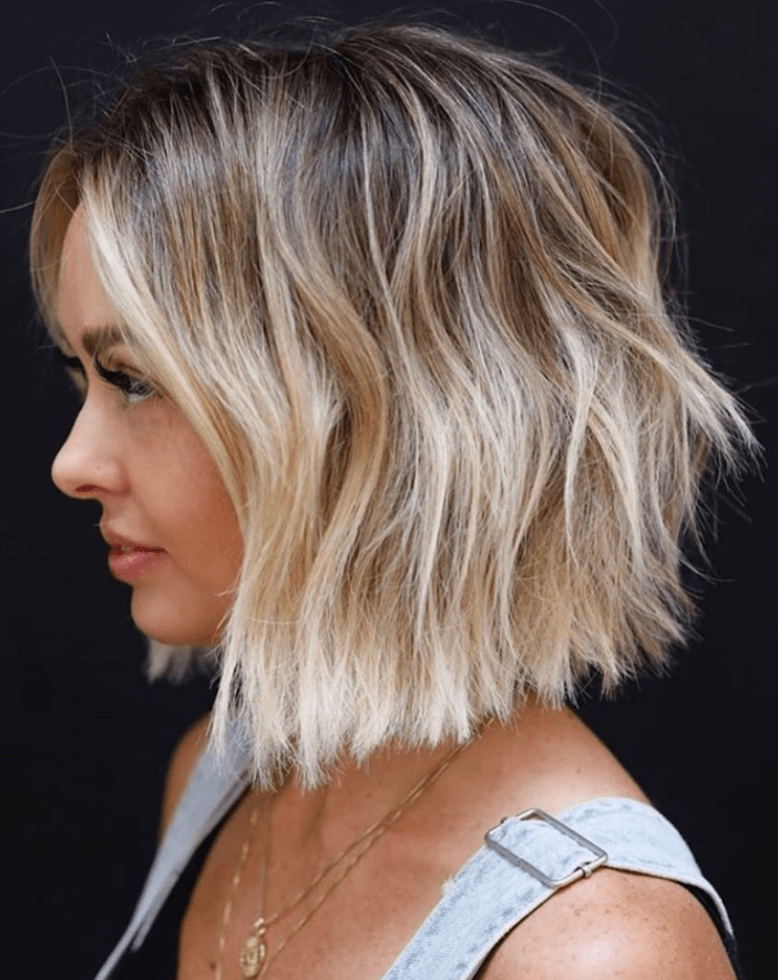 21 trendy short bob haircut design for thick hair