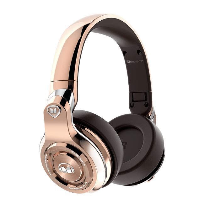 Monster Elements Headphones in Rose Gold $349.95
