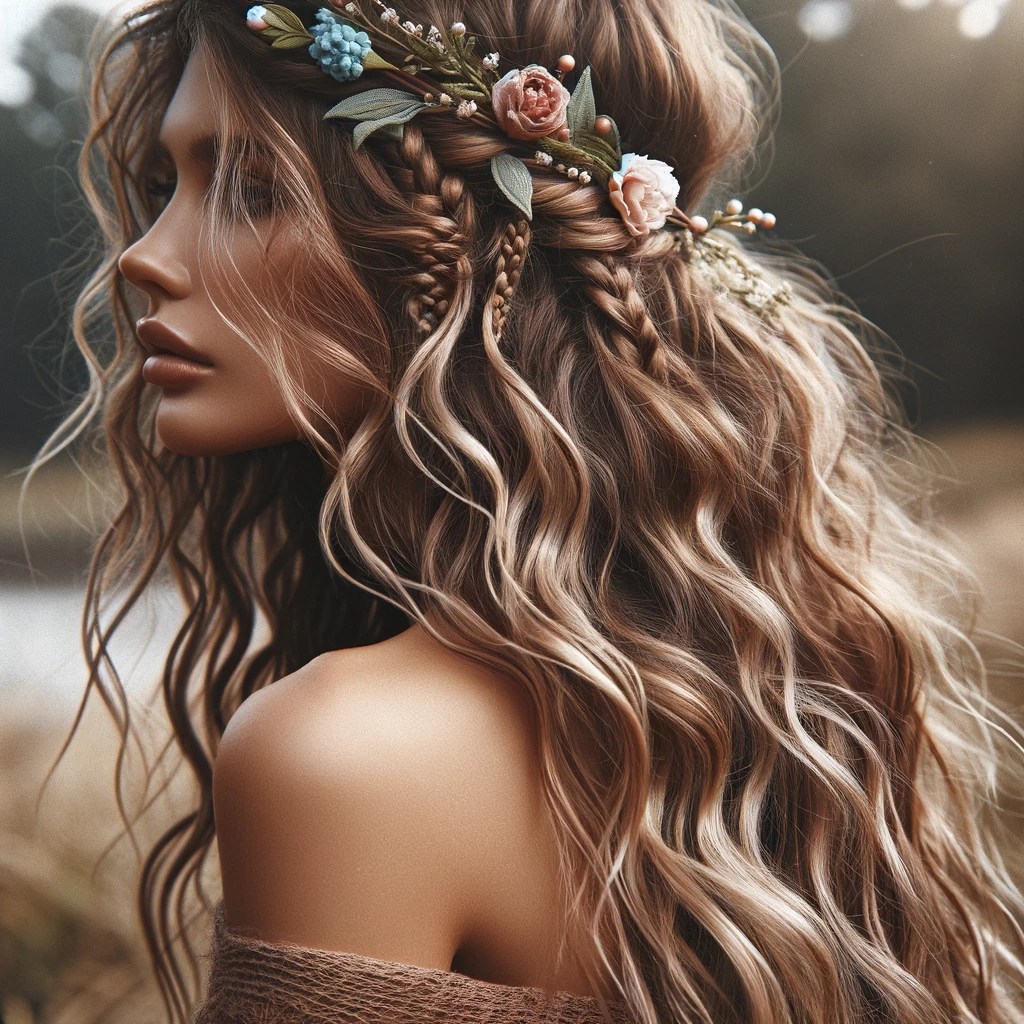Boho hair: embracing the unconventional elegance
