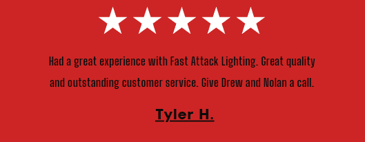 Christmas Lighting Installation 5 Star Review