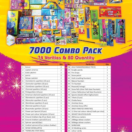 MEJESTIC BEES 7000 COMBO PACKS