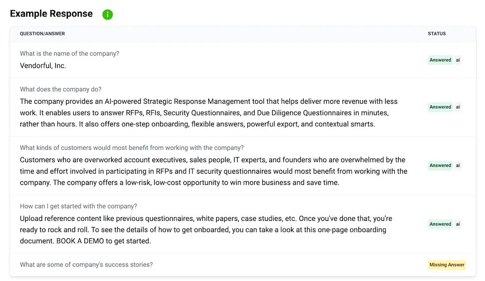 Check out sample results