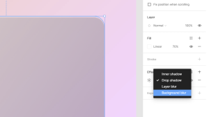 How to create glassmorphism effect in Figma Fastercourse