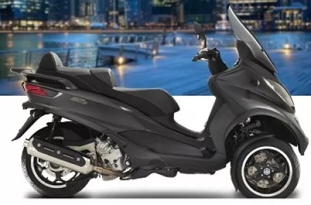 Auch das fahrwerk des mp3 zeigt sich verbessert. Piaggio Mp3 Sport 500 Price In Germany Fasterwheeler De