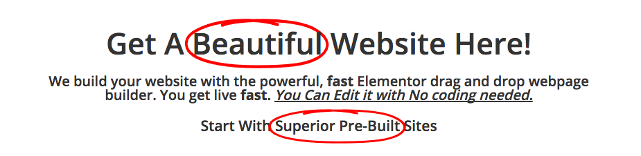 This means that your wordpress site will look equally good on mobile phones, tablets, and desktop devices. Elementor Animated Headline With Html Css And Elementor Nice Wow Fast Fix Web Design