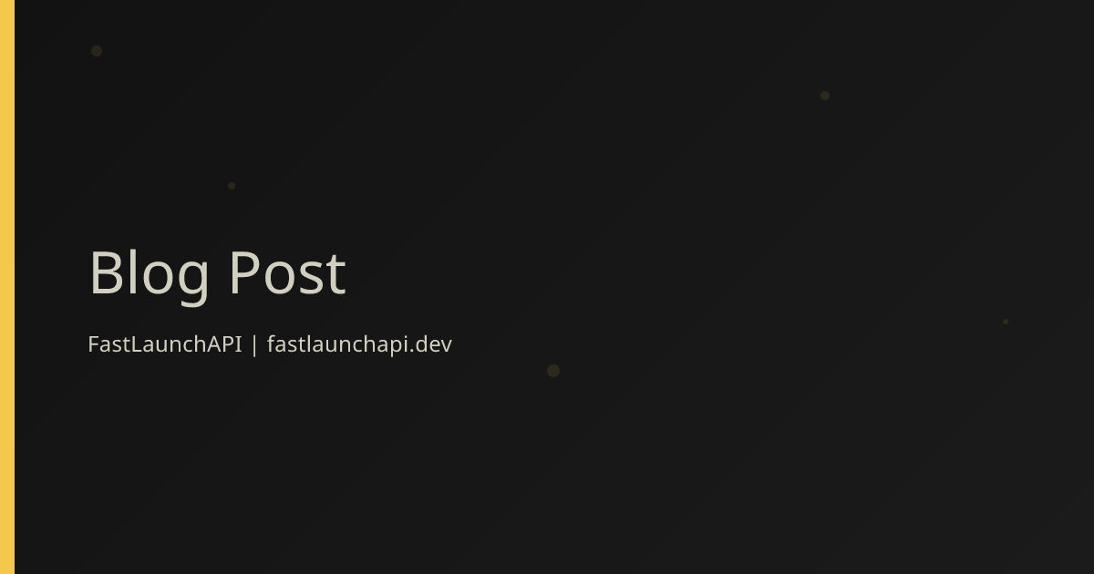 Fastapi Best Practices For Production Complete 2026 Guide
