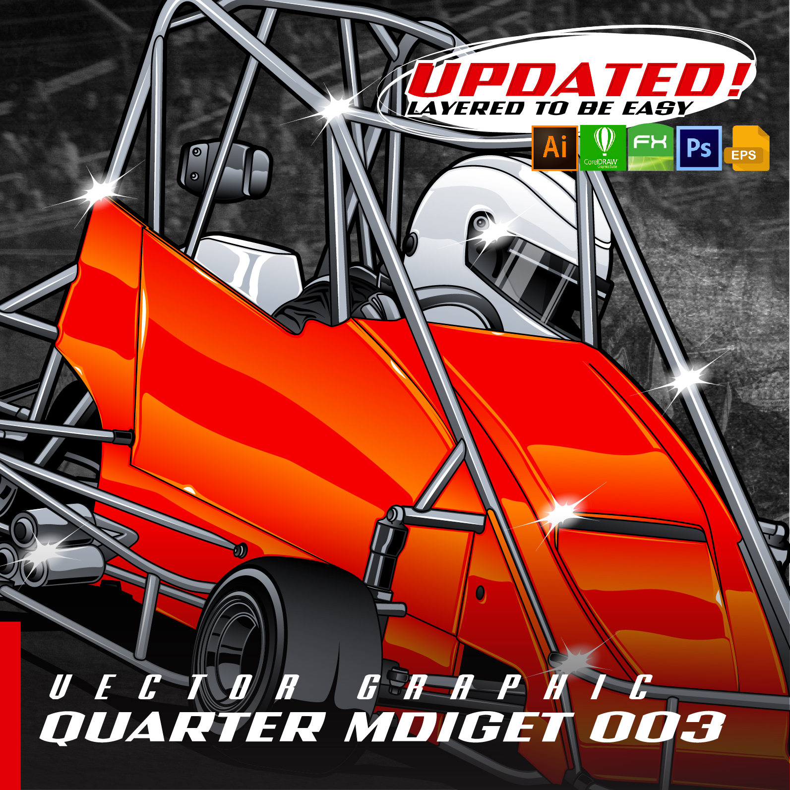 希少！激レア！当時物！Monogram QUARTER MIDGET racer Midget Racer | modelos a escala