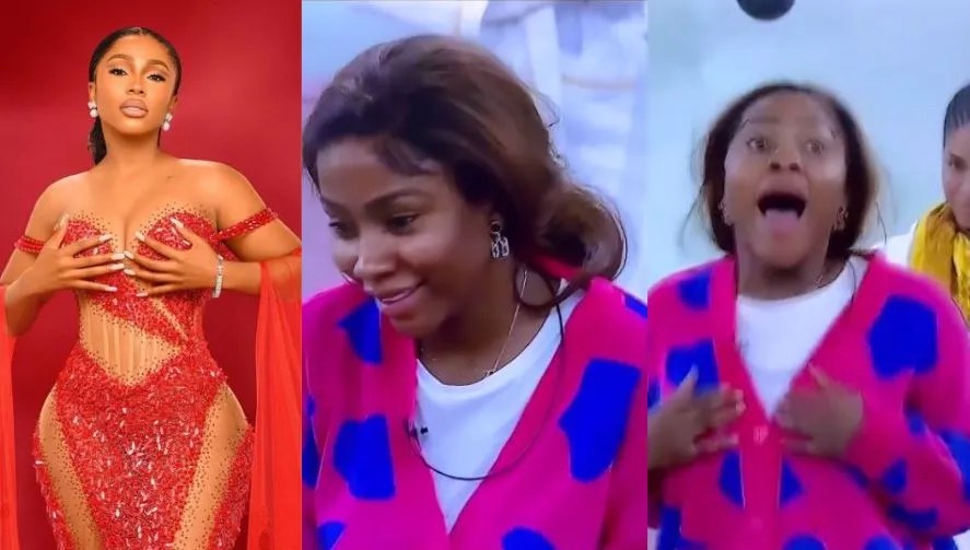 #BBNaijaAllStars: Moment Mercy Eke celebrates as she becomes a finalist (WATCH)