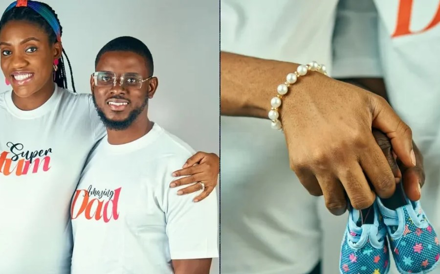 Mike Bamiloye’s son Damilola and wife welcome baby boy