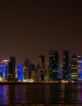 Doha, Qatar skyline — Aamal Network digital mobility