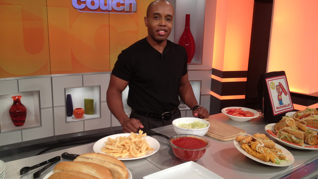 WLNY CBS Live from the Couch Fat Darrell Best Sandwich in the Nation Carolina Bermudez Elvis Duran KTU Z100 John Elliott and Lisa Kerney Darrell W. Butler Rutgers