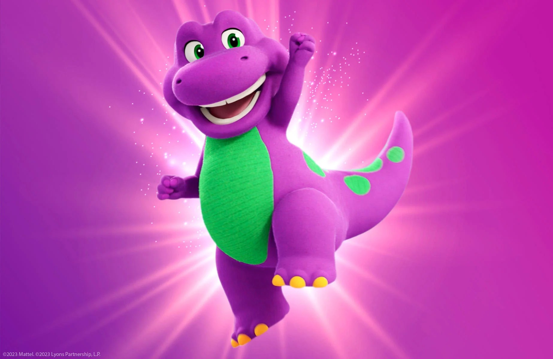 First Look at Barney Relaunch Released by Mattel