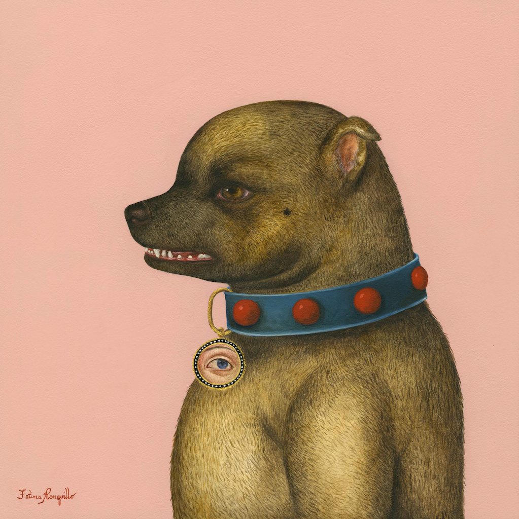 Dog with Master's Eye I ●