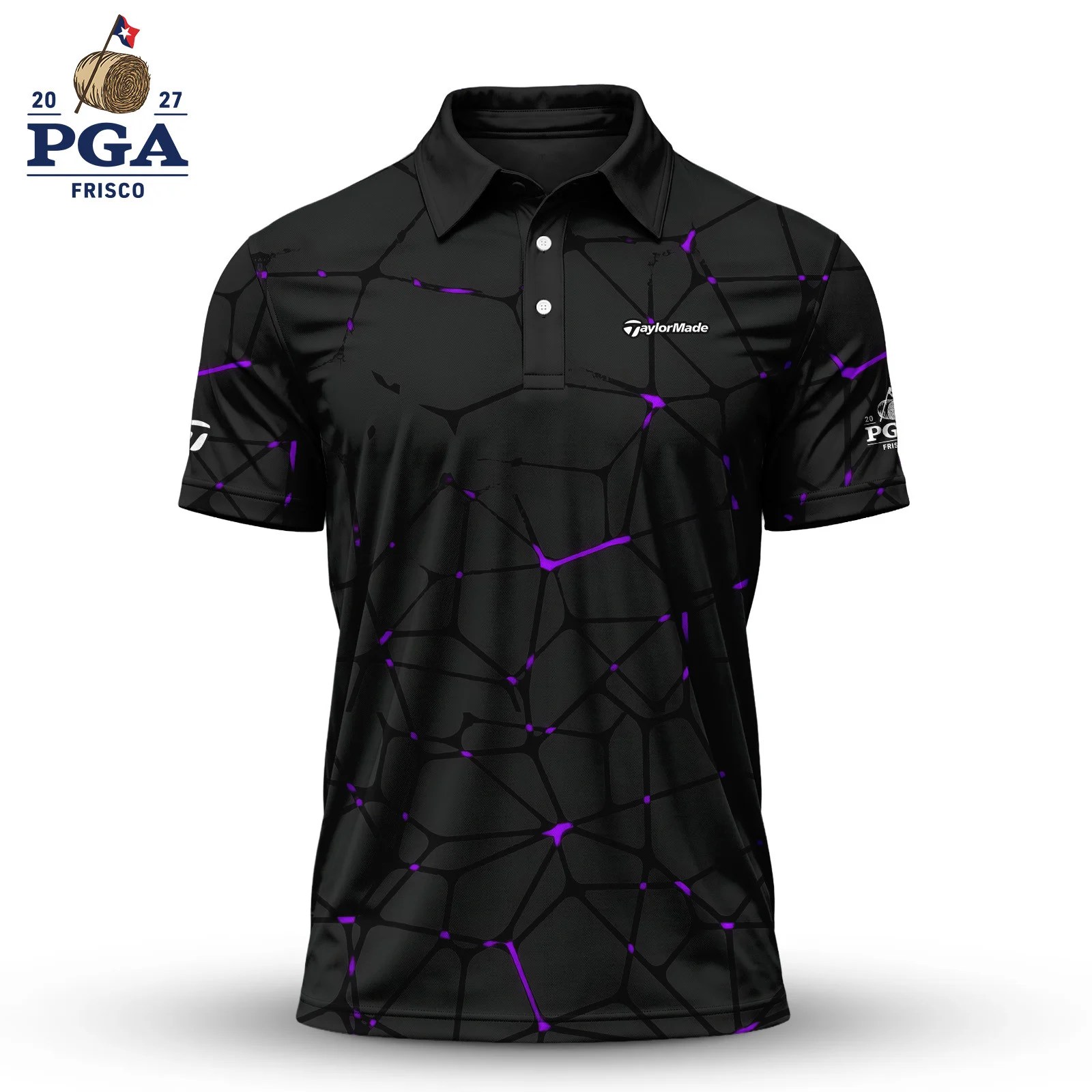 Golf 2027 PGA. Pattern AOP Polo Shirt LDLO28072607