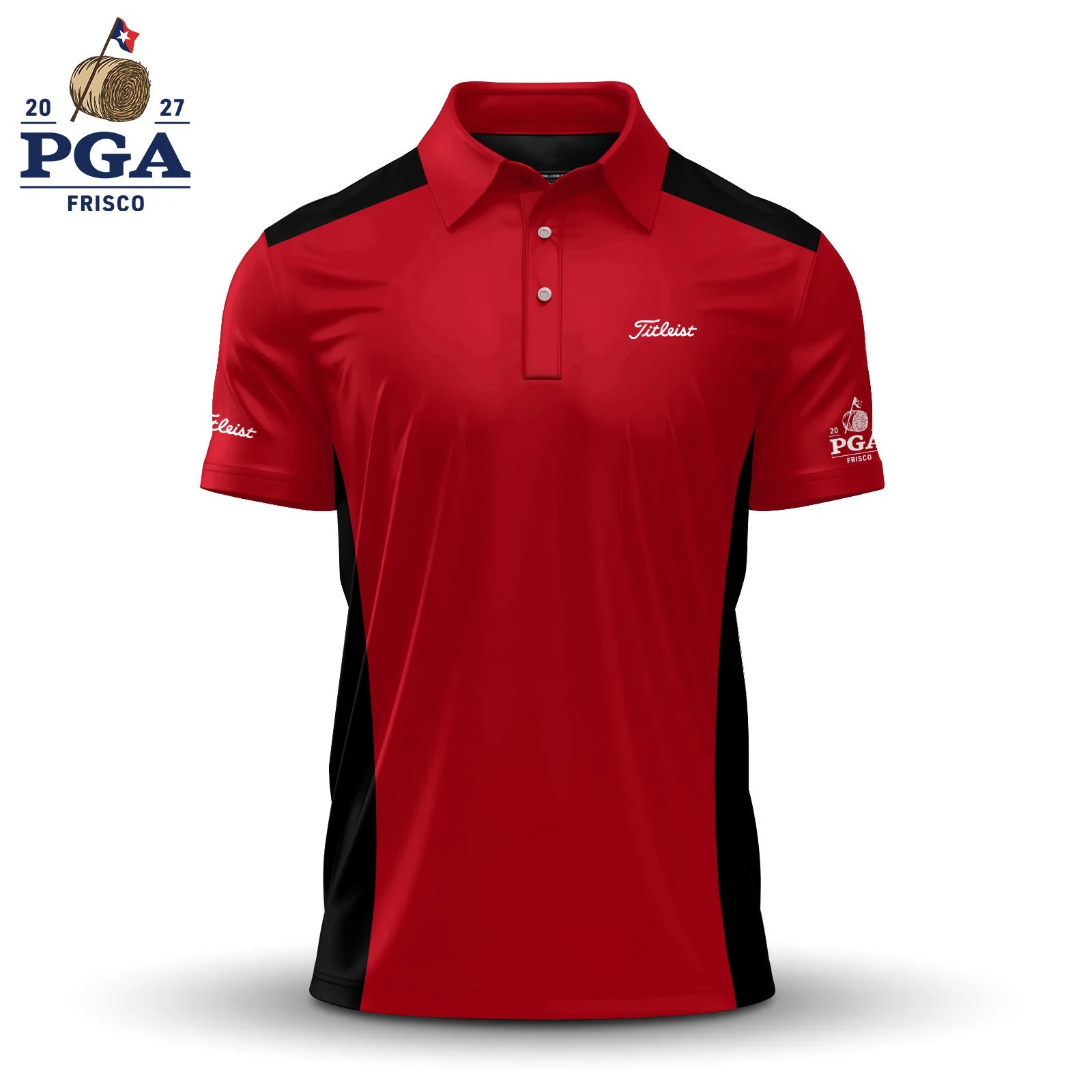 Golf 2027 PGA. Pattern AOP Polo Shirt LDLO28072676